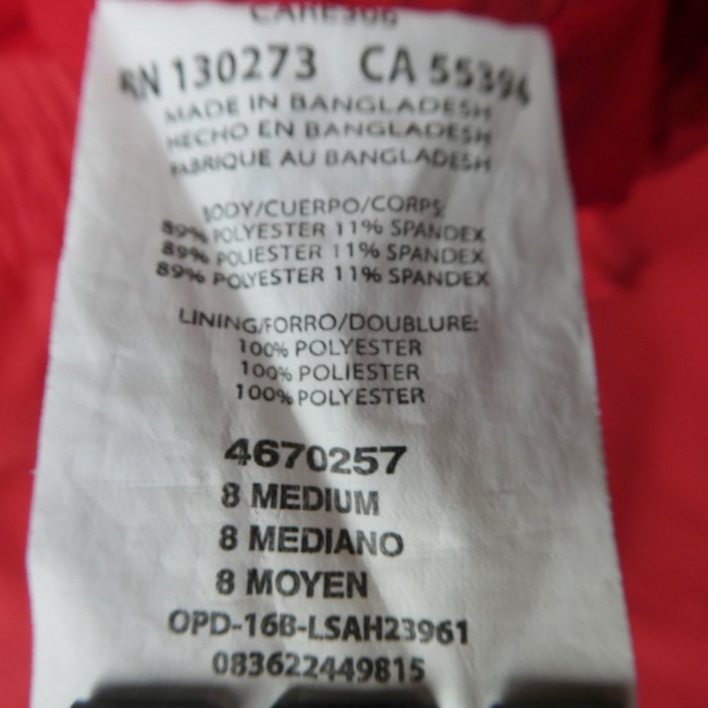 Skort Lee Active Performance Salmon Mesh Under Sh… - image 8